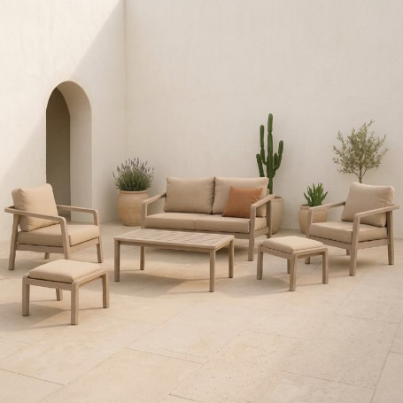 Conjunto para Jardín Lievan 7- ANDALUZA DE MUEBLES
