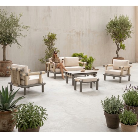 Conjunto para Jardín Nusa 7- ANDALUZA DE MUEBLES