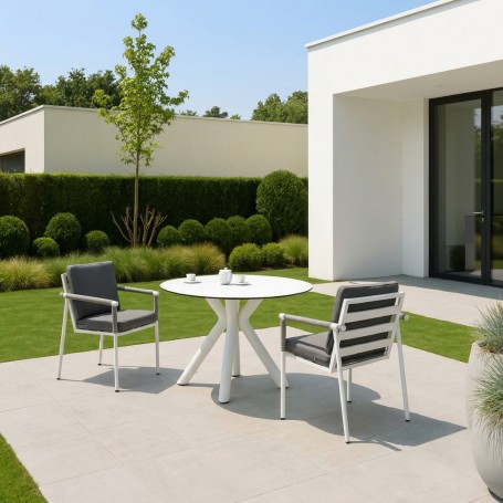 Conjunto para Jardín Merlot 8- ANDALUZA DE MUEBLES