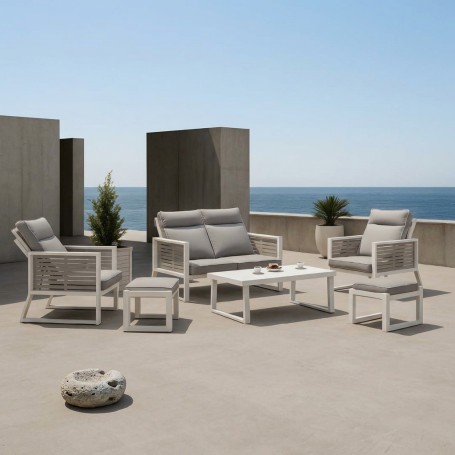 Conjunto para Jardín Samira 7- ANDALUZA DE MUEBLES