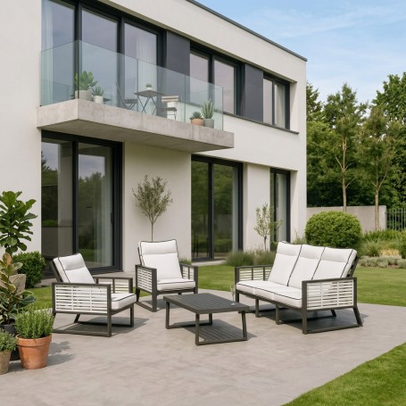 Conjunto para Jardín Samira 8- ANDALUZA DE MUEBLES