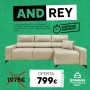 Chaiselongue ANDREY en superoferta - ANDALUZA DE MUEBLES