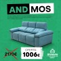 Sofá 3 Plazas Andmos en superoferta - ANDALUZA DE MUEBLES
